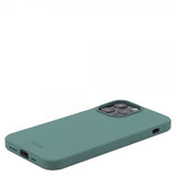 Holdit iPhone 15 Pro silikonikuori Moss Green
