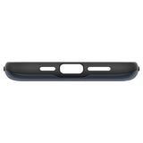 Spigen iPhone 15 Pro -suojakuori Slim Armor CS Metal Slate