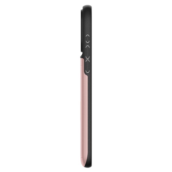 Spigen iPhone 15 Pro -suojakuori Slim Armor CS Rose Gold