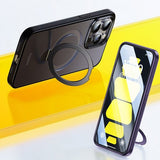 Baseus iPhone 15 Pro -suojakuori, Smart Ring -sarja, MagSafe, musta