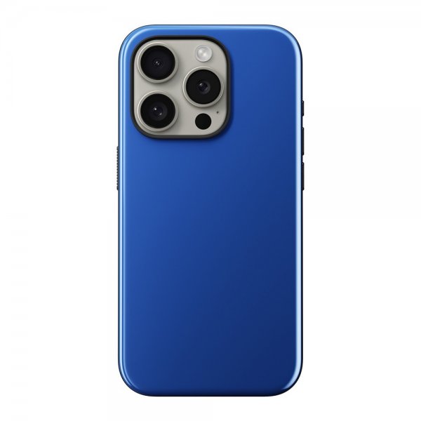 Nomad iPhone 15 Pro -suojakuori Sport Case Super Blue