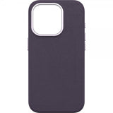 Otterbox iPhone 15 Pro Symmetry -suojakuori kaktusnahkaa MagSafe Plum Luxe