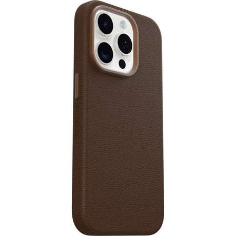 Otterbox iPhone 15 Pro -kuori Symmetry Cactus Leather MagSafe Rich Adobe