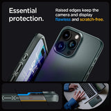 Spigen iPhone 15 Pro Thin Fit -suojakuori, Abyss Green