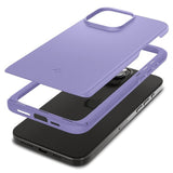 Spigen iPhone 15 Pro -suojakuori Thin Fit Iris Purple