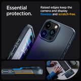 Spigen iPhone 15 Pro Thin Fit -suojakuori, Metal Slate