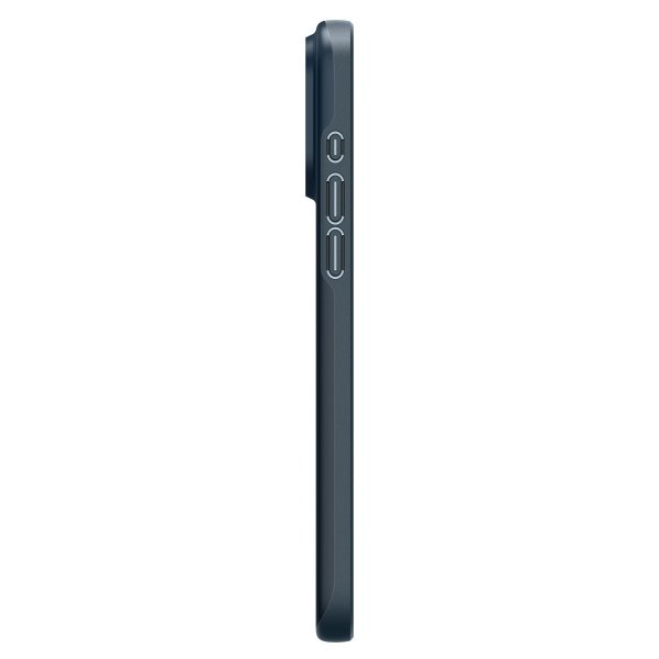 Spigen iPhone 15 Pro Thin Fit -suojakuori, Metal Slate