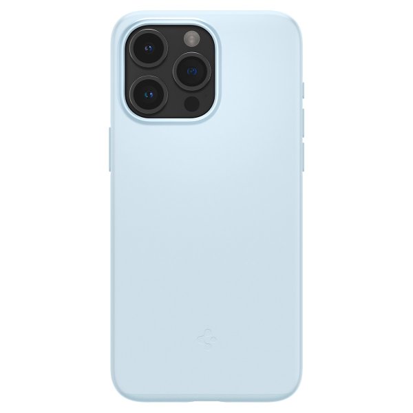 Spigen iPhone 15 Pro -suojakuori, Thin Fit, Mute Blue
