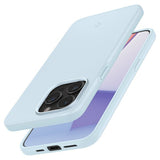 Spigen iPhone 15 Pro -suojakuori, Thin Fit, Mute Blue