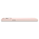 Spigen iPhone 15 Pro -suojakuori, Thin Fit, Pink Sand