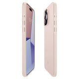 Spigen iPhone 15 Pro -suojakuori, Thin Fit, Pink Sand