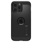 Spigen iPhone 15 Pro -suojakuori Tough Armor MagFit Musta