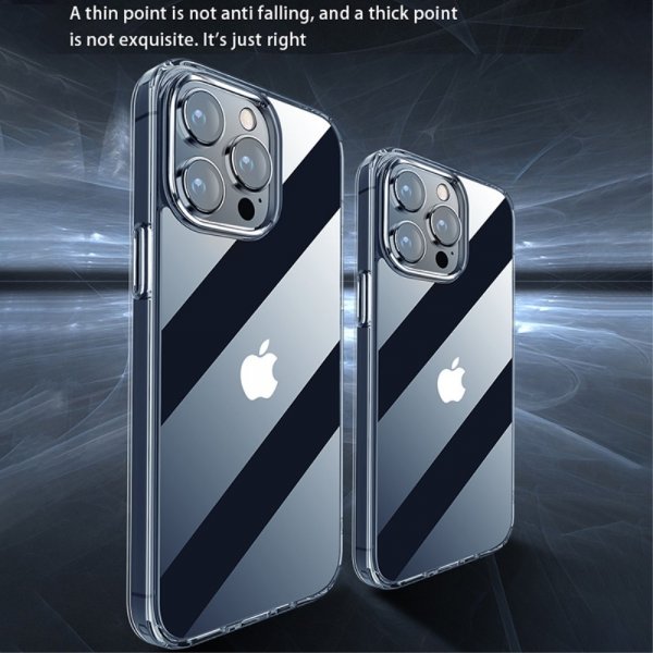 X-Level iPhone 15 Pro Kuori Läpinäkyvä
