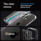 Spigen iPhone 15 Pro Ultra Hybrid -kuori, Crystal Clear