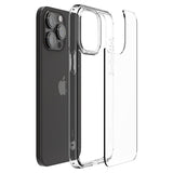 Spigen iPhone 15 Pro Ultra Hybrid -kuori, Crystal Clear