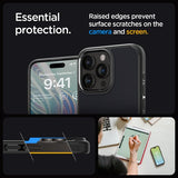 Spigen iPhone 15 Pro -suojakuori Ultra Hybrid Frost Black