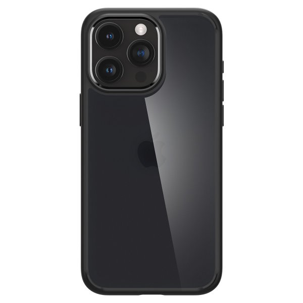 Spigen iPhone 15 Pro -suojakuori Ultra Hybrid Frost Black