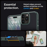 Spigen iPhone 15 Pro -suojakuori Ultra Hybrid Frost Green