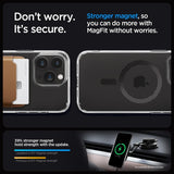 Spigen iPhone 15 Pro -suojakuori Ultra Hybrid MagFit Carbon Fiber