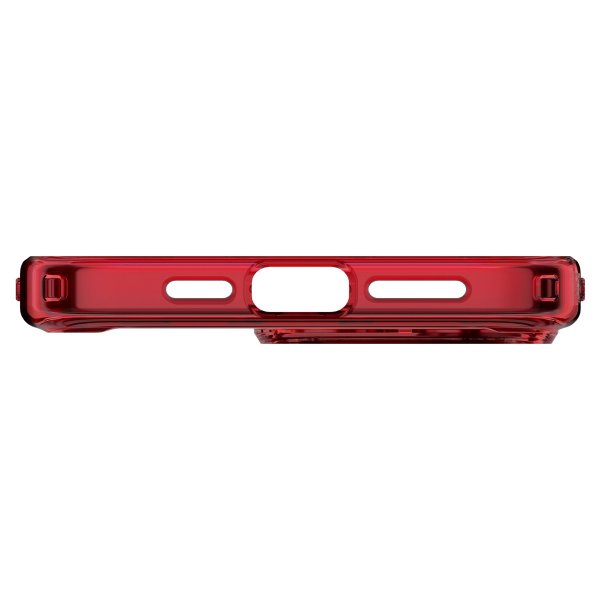 Spigen iPhone 15 Pro -suojakuori Ultra Hybrid MagFit Frost Deep Red