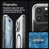 Spigen iPhone 15 Pro Ultra Hybrid MagFit -suojakuori, grafiitti