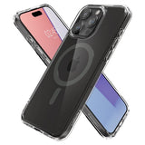 Spigen iPhone 15 Pro Ultra Hybrid MagFit -suojakuori, grafiitti
