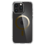 Spigen iPhone 15 Pro -suojakuori Ultra Hybrid MagFit, kulta