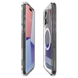 Spigen iPhone 15 Pro Ultra Hybrid S MagFit Crystal Clear -kuori
