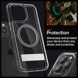 Spigen iPhone 15 Pro -suojakuori Ultra Hybrid S MagFit Graphite