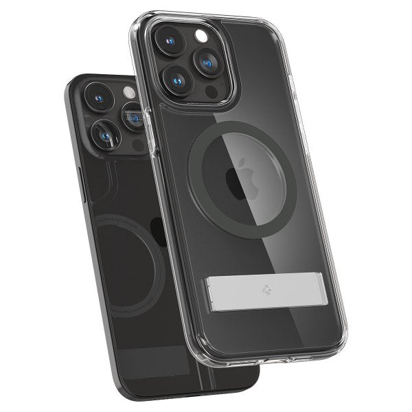 Spigen iPhone 15 Pro -suojakuori Ultra Hybrid S MagFit Graphite