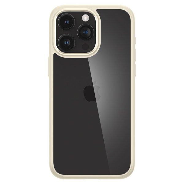 Spigen iPhone 15 Pro Ultra Hybrid Suojakuori Mute Beige