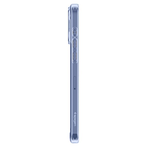 Spigen iPhone 15 Pro Ultra Hybrid Sky Crystal -suojakuori