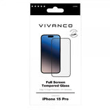 Vivanco iPhone 15 Pro Näytönsuoja Koko näyttö