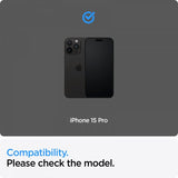 Spigen iPhone 15 Pro Näytönsuoja GLAS.tR ALIGNmaster 2-pakkaus
