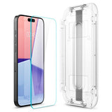 Spigen iPhone 15 Pro Näytönsuoja GLAS.tR EZ Fit 2 kpl