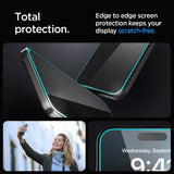Spigen iPhone 15 Pro -näytönsuoja GLAS.tR EZ Fit Privacy 2 kpl