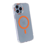 iPhone 15 Pro -kuori TPU MagSafe Oranssi