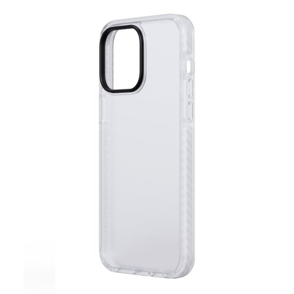 iPhone 15 Pro Kuori Iskunkestävä TPU Valkoinen