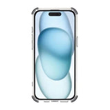 Rvelon iPhone 15 -kuori, vahvistetut kulmat, harmaa