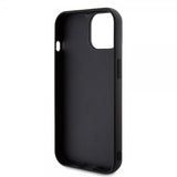 Karl Lagerfeld iPhone 15 -kuori 3D Rubber Karl Musta