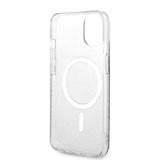 Guess iPhone 15 Kuoret 4G Pattern MagSafe Musta