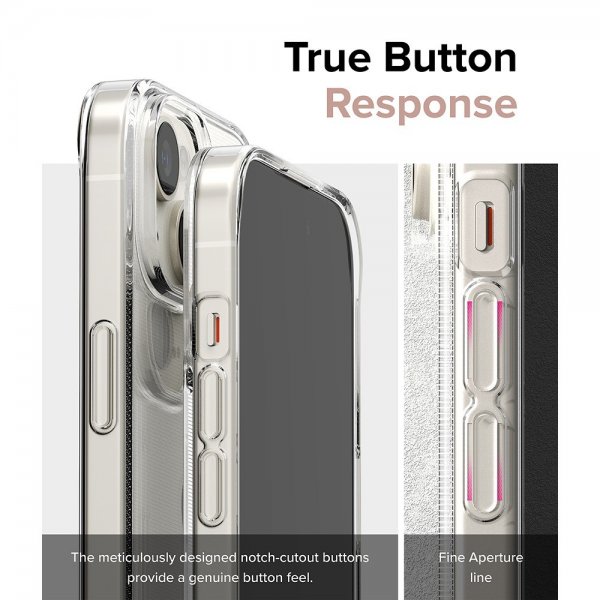 Ringke iPhone 15 Air Clear -suojakuori
