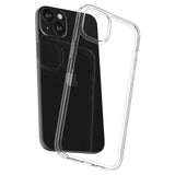 Spigen iPhone 15 -kuori Air Skin Hybrid Crystal Clear