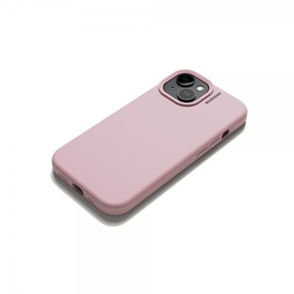 Nudient iPhone 15 -suojakuori Base Case Baby Pink