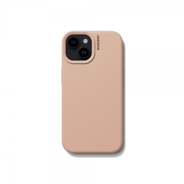 Nudient iPhone 15 -kuori Base Case Peach Orange