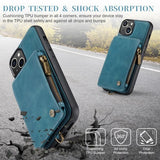 CaseMe iPhone 15 -suojakotelo, C20-sarja, petrolinsininen