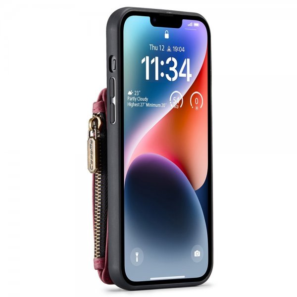 CaseMe iPhone 15 -suojakuori C20 Series, punainen