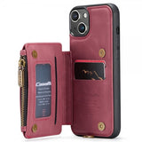 CaseMe iPhone 15 -suojakuori C20 Series, punainen
