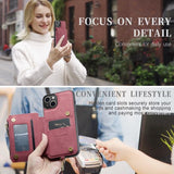 CaseMe iPhone 15 -suojakuori C20 Series, punainen