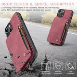 CaseMe iPhone 15 -suojakuori C20 Series, punainen